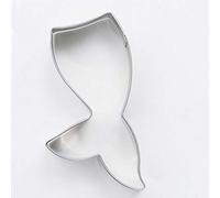 Wudaizhi 1pc Mermaid Tail Shaped Cookie Cutter for Mold Stainless Steel Fondant Cutters Diy Pastry Baking Cake Decorating Tool