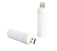 Wudaizhi 2pcs Usb Light Led Flame Flashing Candle Lights Book Lamp for Camping Effect Light