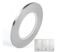 Wudaizhi 50m Brushed Gold Silver Floor Edging Waterproof Seam Wall Stickers Wall Gap Ceiling Home Decoration Self-adhesive Tile Tape