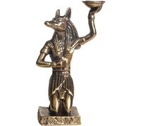 Wudaizhi Brass Egyptian Statue Egyptian Anubis Statues Ancient Egypt Dog God Pyramid God of the Egyptian Living Room Decor Desk Decoration Ancient Egypt Statue Greece Household Office