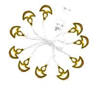 Wudaizhi Diwali Light Led Fairy Lights String Light Indian Deepavali Decor Festival Lantern Golden Iron Lamp Lights Decor