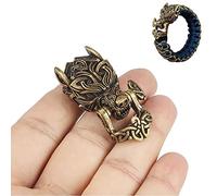 Wudaizhi Diy Accessories for Bracelet Weaving Paracord Multifunction Buckle Brass Outdoor Small Tool