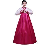 Wudaizhi Hanbok Korean Multicolor Traditional Korean Hanbok Dress Female Korean Folk Dance Costume Korea Traditional Costume
