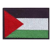 Wudaizhi Palestine Flag Patch Palestine Flags Embroidered Patches Palestinian Flags Military Tactical Patch for Clothes Hat Backpacks Pride Decorations
