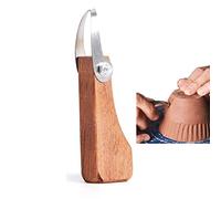 Wudaizhi Pottery Sculpting Tool Trimming Knife Single Head Ring Scraper Diy Clay Sculpture Carving Texture Scraping Forming Tool