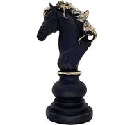 Wudaizhi Resin Chess Pieces Sculpture International Chess Figurines Retro Home Decor Simple Modern Chess Pieces Ornaments