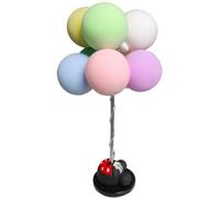 Wudaizhi Soft Pottery Balloon Car Interior Decoration Cute Dashboard Clay Balloon Car Decoration Ornament Car Accessories