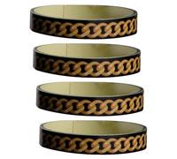 Wudaizhi Table Tennis Edge Tapes 4pcs Table Tennis Bat Side Tapes Paddles Blade of the Edges Protection Racket Accessory Ffor Table Tennis Paddles