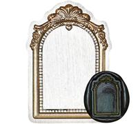 Wudaizhi Vintage Embossed Frame Wax Stamp - 3d Relief Photo Frame Stamps Retro Sealing Wax Stamp for Wedding Invitations, Scrapbooking, Letters