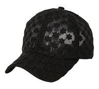 Wudaizhi Women's Hollow Flower Sun Hat, Breathable Lace Baseball Cap, Lightweight Summer Fashion Hat for Beach & Party