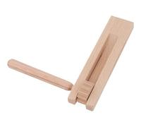 Wudaizhi Wooden Ratchet Noise Makers Traditional Mexican Matraca Rattle for Football Games Wood Rattle Ratchet Instrument for Party Favor