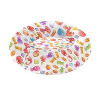 Wudan Pet Cat Bed Donut Cuddler Fluffy Cat Cave Bed for Small Size Pets Sleeping M Watercolor Apples Gummy Candy Sweet