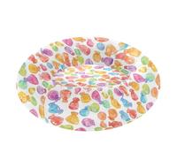 Wudan Pet Cat Bed Warm & Cozy Fluffy Dog & Cat Cushion for Extra Small Size Pets Sleeping M Colorful Sweet Gummy Candy