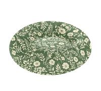 Wudan Pet Cat Beds Donut Cuddler Fluffy Calming Bed for Medium Size Pets Sleeping S Autumn Flowers Carnation Peonies Sage Green