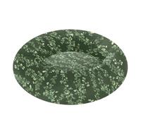 Wudan Pet Cat Beds Relieve Stress Fluffy Cat Pillow Bed for Medium Size Pets Supplies M Sweet Thyme Green