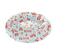 Wudan Pet Cat Beds Removable & Washable Fluffy Kitten Beds for Extra Small Size Pets Supplies S Firefighter Cartoon Panda