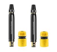 WUDGAQE 2PCs Water Sprays Tool Set with, connector, A | Efficient Water Sprays Tool for Vehicle Maintenance, Outdoor Surfaces