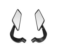WUDGAQE Motorcycle Replacement Rearview Set with Glass Panel | Black Angular Side View Glass, Aluminum Housing, Left Right Pair Hardware Pack for Daily Use and Fit Review