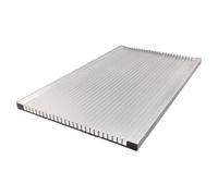 Wudhgslc 1pc Aluminum Heat Sink 300x120x7MM Cooling Heatsink for High Power LED Light Electronic Integrated Chip Cooling