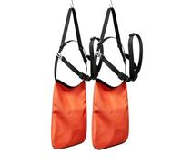 Wudhgslc 2 Pack Adjustable Goat Aprons, Anti-Breeding & Ram Control, High Visibility Bright Orange