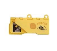Wudhgslc Card Punch Retro Mini 3-Hole Punch for DIY and Bindings | Versatile and school tool that organizes documents, and notes; compatible with DIY planners and binders.