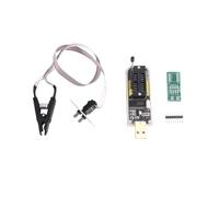 Wudhgslc CH341B Programmer USB EEPROM Flash BIOS Programmer Kit with SOP8 Test Clip Cable, 1.8V Adapter for NOR NAND Programming