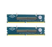 Wudhgslc DDR5 RAM Adapter JEDEC Compliant Laptop SO-DIMM to Desktop U-DIMM | Safely install with simple steps; the 2-card set reduces risk of human error during RAM migration for desktop upgrades.