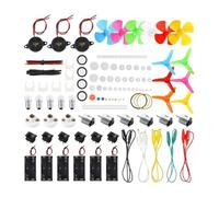 Wudhgslc DIY DC Motors Kit for Learning Electronics and Simple Machines