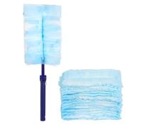 Wudhgslc Duster Refills Disposable - 30 Count for Magnetic Duster Systems | fiber heads generate static electricity to trap dust without dispersing particles, so you can discard after use.