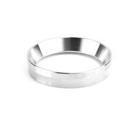 Wudhgslc Espresso Dosing Funnel MessReduction Nonspill Chrome | High wall design prevents spills and reduces waste on the counter.