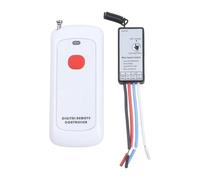 Wudhgslc Feeder Wireless Controller One-Button Operation | One-button simple operation; compatible with 6V and 12V feeders for versatile outdoor use.