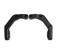 Wudhgslc Handguard Bracket Mount for 22mm Handlebar, Universal Red Clamp | aluminum bracket provides solid, impact handguard support, protecting levers and hands on rugged trails.