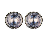 Wudhgslc Headphones 40MM Driver Unit for Electronics Hobbyists 32 Ohm 119dB | Metal shell and composite diaphragm deliver tight and clear highs, with color as shown and 8.5mm profile.