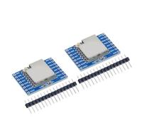 Wudhgslc LoRa Module 433MHz 10KM Range for Educational Kits and Prototyping | 2-Pack educational kit with 433MHz LoRa modules supports hands-on prototyping, LoRa spread spectrum and long-range testing