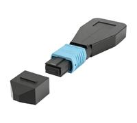 Wudhgslc MPO Fiber Loopback Adapter OM3 8-Fiber Multimode for Lab Testers