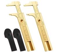 Wudhgslc Pocket Caliper 80 mm Dual Scale Tool for Inside Outside Diameters