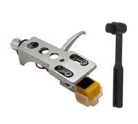 Wudhgslc Turntable Headshell Universal Mount for AT3600L Stylus and Brush