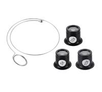 Wudhgslc Watch Loupe with Holder,Portable Monocular Jewelry Loop Magnifier Watchs Magnifying Glass Eye Loop Magnifier 5x/10x/15x
