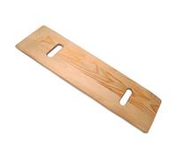 Wudhgslc Wood Slide Transfer Board Two Handles Transfer 30x8x1in | hardwood board, 30x8x1in, dual cutout handles for stable, safe transfers between bed, chair or wheelchair.
