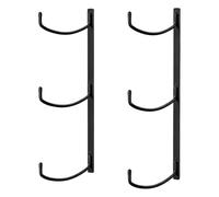 Wudhgslc Yoga Mat Holder 3-Tier Wall Mount for Home Gym and Studio Storage