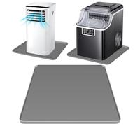 WUDIALIEN Portable Air Conditioner Silicone Mat, Ice Maker Mat (Gray, 20'' x 20'')