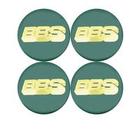 WUDILIYI 4pcs Car Wheel Center Cap Sticker Badge Emblem Decal for BBS 56MM 60MM 65MM 70MM 80MM, Wheel HUB Center Cap Stickers, Rim Cover Tyre Protect Car Accessories,C-70MM