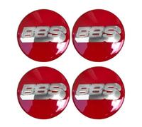 WUDILIYI 4pcs Car Wheel Center Cap Sticker Badge Emblem Decal for BBS 56MM 60MM 65MM 70MM 80MM, Wheel HUB Center Cap Stickers, Rim Cover Tyre Protect Car Accessories,E-60MM