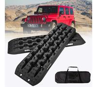 WUDLEP 2PCS Traction Boards, 104cm Heavy Duty Recovery Boards with 10 Tonnes Capacity, Recovery Tracks for Sand, Mud, Snow, Off-road Recovery Traction Boards for SUVs, ATVs, Cars