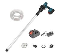 WUDLEP Cordless Stick Water Transfer Pump Compatible with Makita 21V Battery, 98FT Head Height Copper Brushless Motor, Handheld Portable Stick Utility Pump for Pool, Garden, Pond, Battery Include
