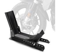 WUDLEP Motorcycle Wheel Chock Stand, Heavy Duty Steel Front Wheel Support | 3000lb Motorcycle Wheel Chock, Steel Front Wheel Stand for 17-21 Inch Tyres, Trailer, Truck and Garage Storage