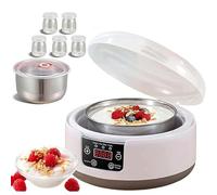 WuDLi 2025 New Probiotic 1.2L Yogurt Maker Machine, 36 Hour Constant Temperature Control Yogurt Maker, Led Display Adjustable Time, for Men & Women, Electric Yogurt Machine for Home Use