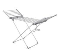 WuDLi Electric Heated Clothes Dryer, Winged Foldable Adjustable Energy-Efficient Indoor Airer, Wet Laundry Drying Horse Rack