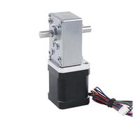 WUDOLI 1.8 Degree 1.7A 2 Phase 4 Wire 42mm Extruder Gear Stepper Motor Worm Gearbox Nema 17 Stepper Motor tools(1:290)