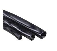 WUDOLI 1 Meter Thickened Flame Retardant PE Corrugated Plastic Hose Insulation Automotive Wire Harness Sleeve Tools(AD25mm)